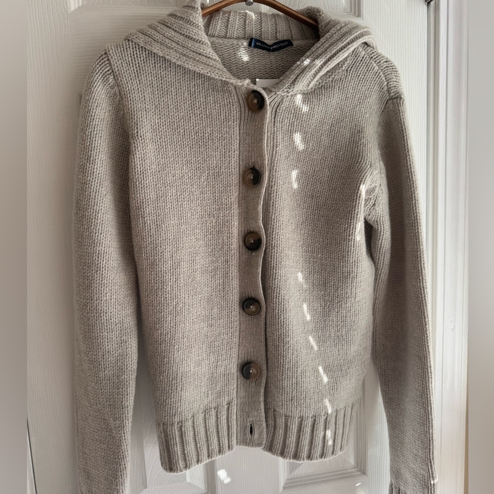 Brandy Melville Grey Wool Cardigan